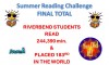 Summer Reading Challenge Final Total
