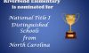 Riverbend Nominated for National Title I Distinguished School Award