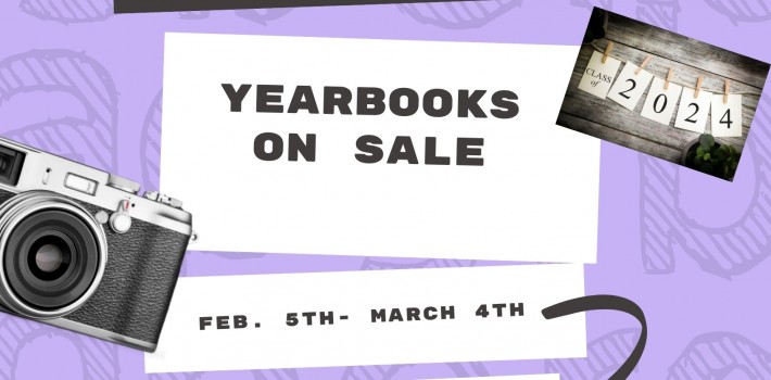 YEARBOOKS ON SALE!